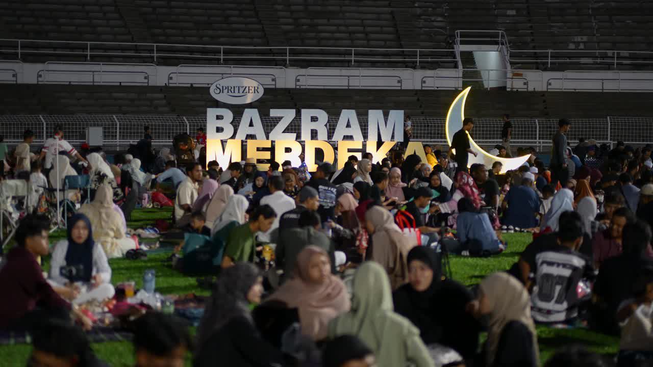 Bazram Merdeka at Stadium Merdeka