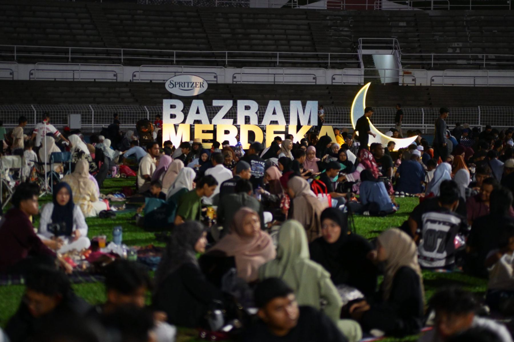 Bazram Merdeka at Stadium Merdeka